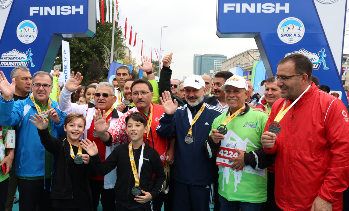 Uluslararası Kayseri Yarı Maratonu’na 7 bin 150 sporcu katıldı